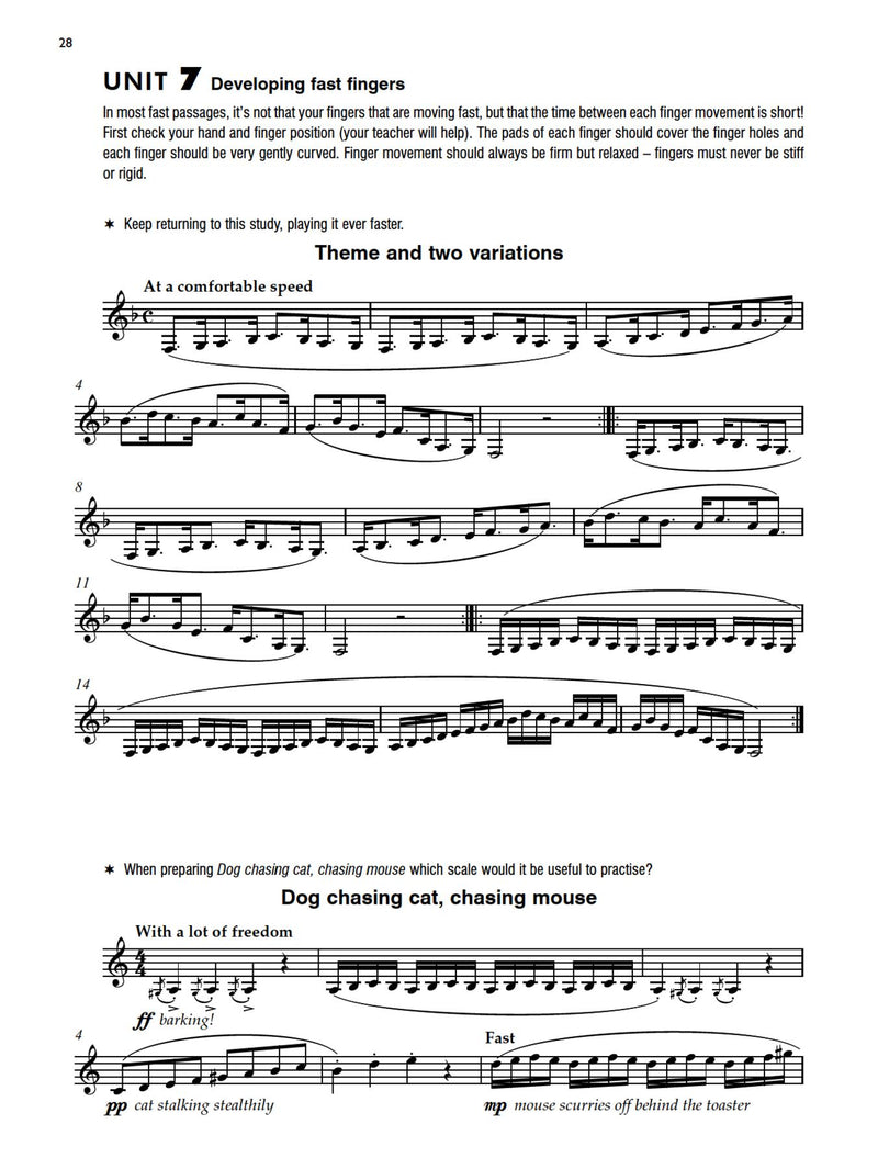 Clarinet Basics Repertoire