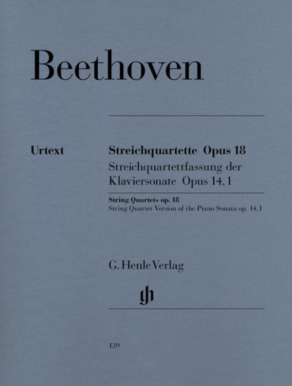 Beethoven: String Quartets Op 18 Nos 1-6 & Op 14 No 1