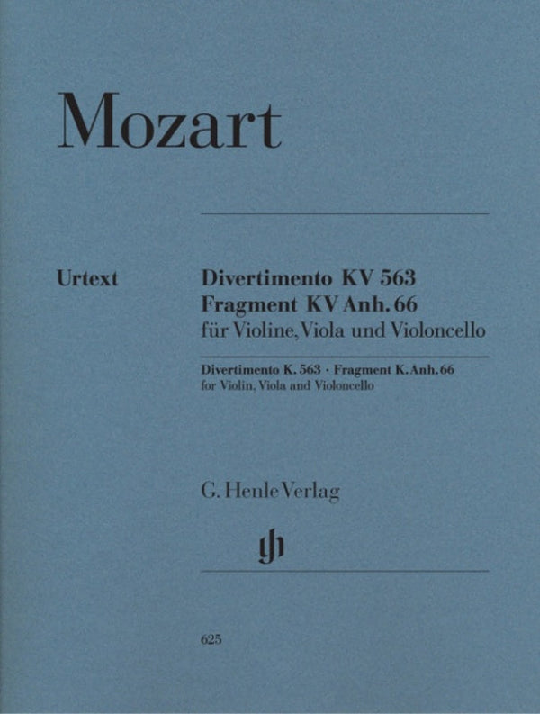 Mozart: String Trio in E-flat Major K 563