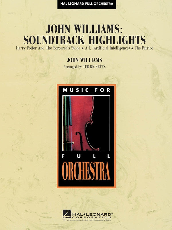 John Williams: Soundtrack Highlights - arr. Ted Ricketts (Grade 4)