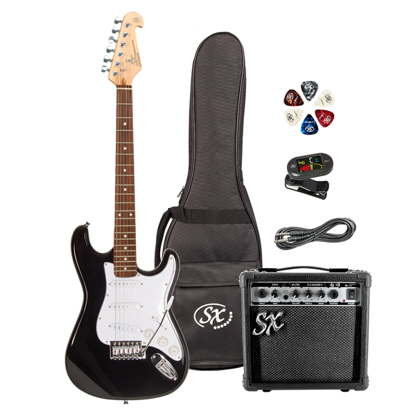 SX Beginners 3/4 Size Electric Guitar & Amp Pack