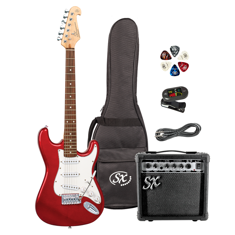 SX Beginners 3/4 Size Electric Guitar & Amp Pack