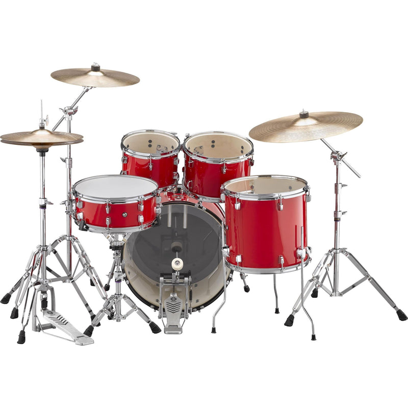 Yamaha Rydeen Fusion Drum Kit, Hot Red