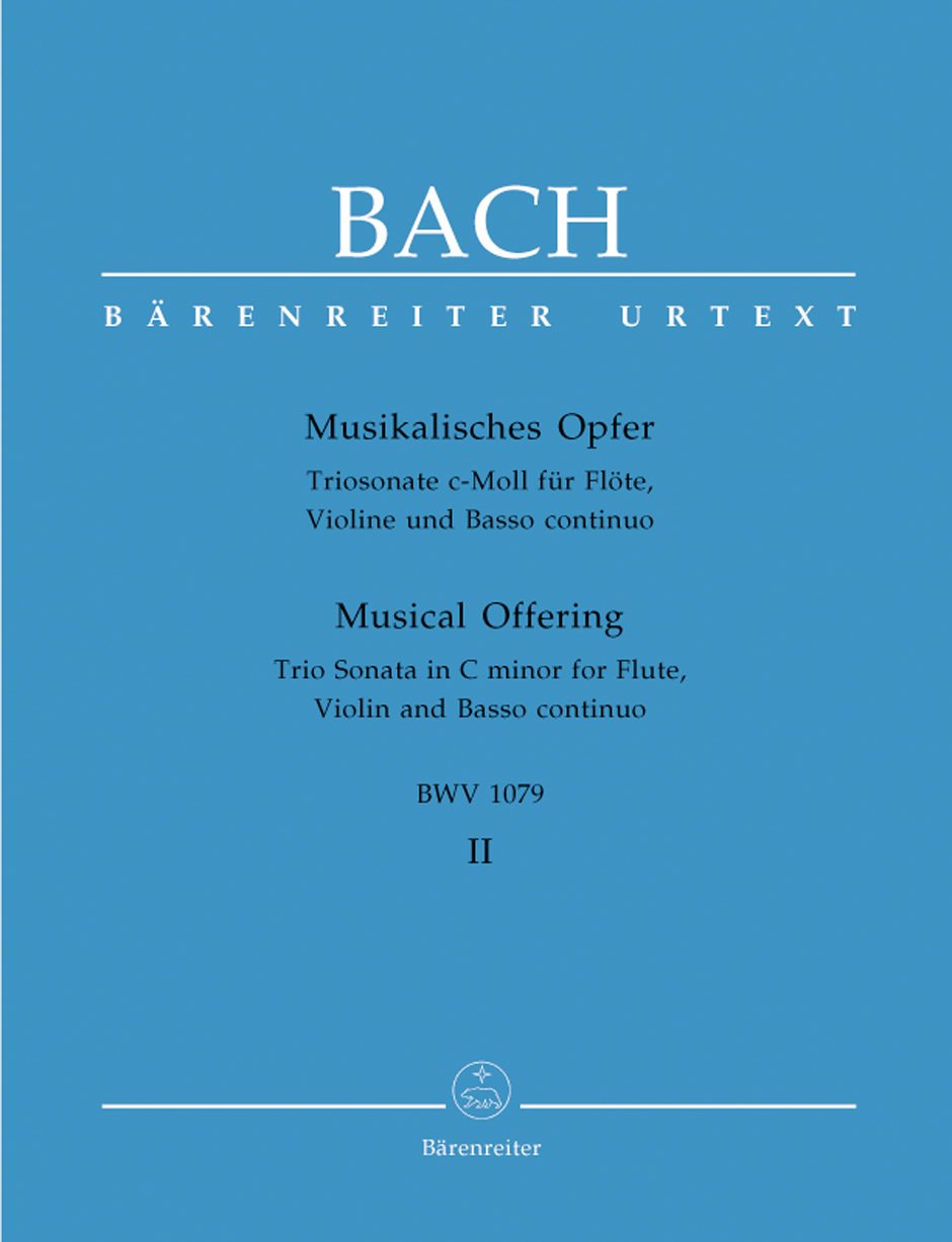 Offering　Musical　C,　in　Sonata　Trio　Bach:　Vol　BWV　1079