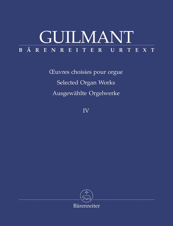 Guilmant: Selected Organ Works - Book 4