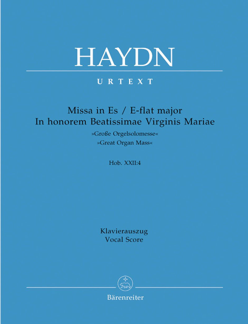 Haydn: Great Organ Mass in E Flat Hob.XXII:4