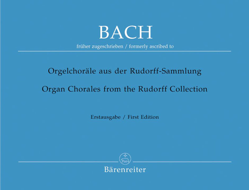 Bach: Chorales - Rudorff Collection