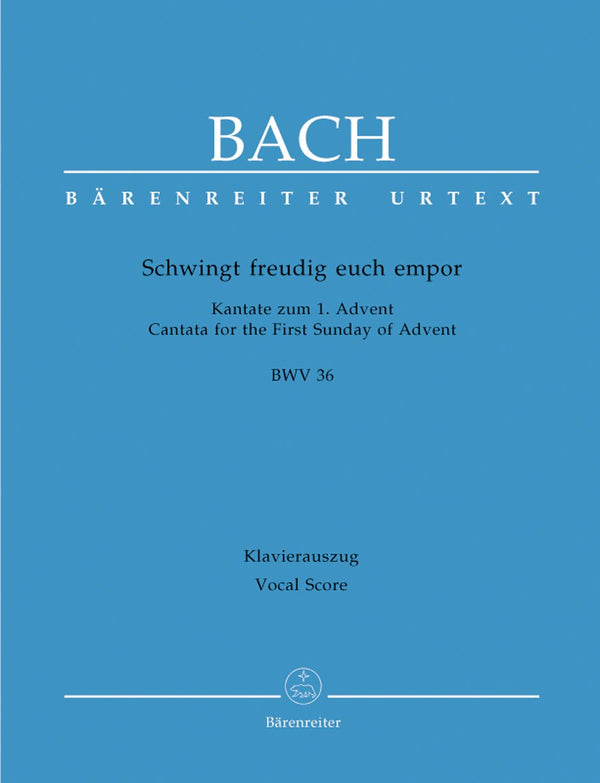 Bach: Cantata 36 - Vocal Score