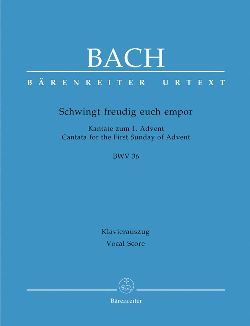 Bach: Cantata 36 - Vocal Score