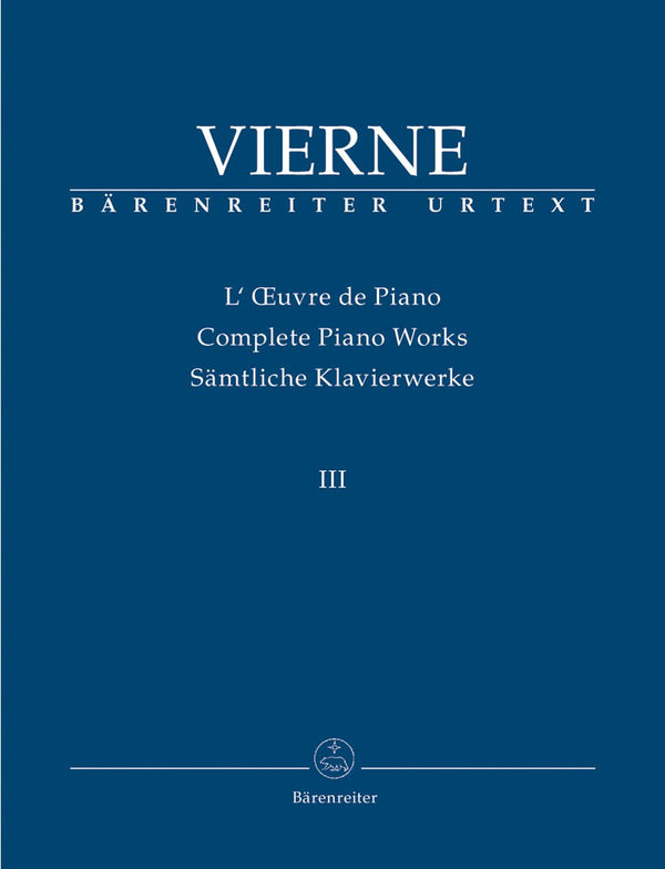 Vierne: Complete Organ Works - Vol 3