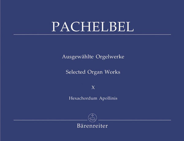 Pachelbel: Hexachordum Apollinis for Organ