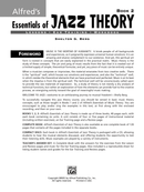 Alfred's Essentials of Jazz Theory, Book 2