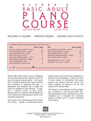 Alfred's Basic Adult Piano Course: Lesson Book 1