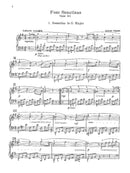Diabelli: 11 Sonatinas, Op. 151, 168