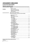 Brahms: 23 Selected Piano Works