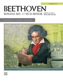 Beethoven: Sonata No. 17 in D Minor, Opus 31, No. 2 "Tempest" for Piano Solo