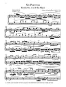 J. S. Bach: Six Partitas, BWV 825--830