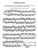 Czerny: 40 Exercises, Opus 337