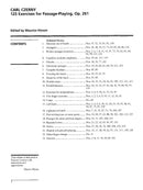 Czerny: 125 Exercises for Passage Playing, Opus 261