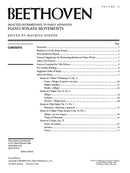 Beethoven: Selected Intermediate to Early Advanced Piano Sonata Movements, Volume 2