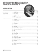 Tchaikovsky: Album for the Young, Opus 39
