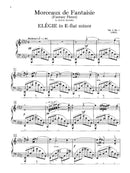Rachmaninoff: Fantasy Pieces, Opus 3