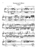 Beethoven: Sonata in C Minor, Opus 13 ("Pathétique") for Piano Solo