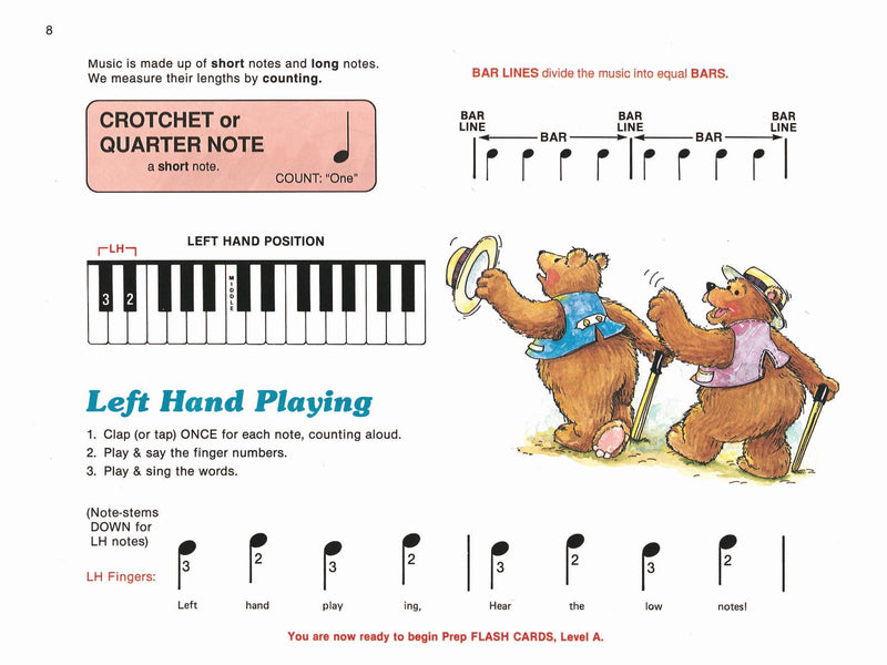 Alfred's Basic Piano Prep Course: Lesson Level A