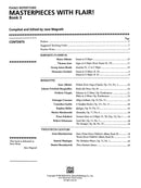 Masterpieces with Flair!, Book 3