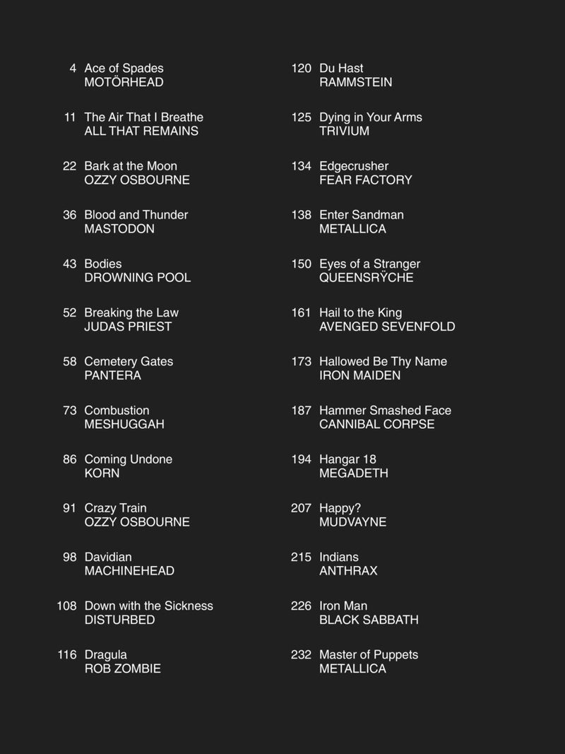 Mammoth Metal Guitar TAB Anthology