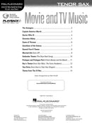 Movie and TV Music for Tenor Sax
