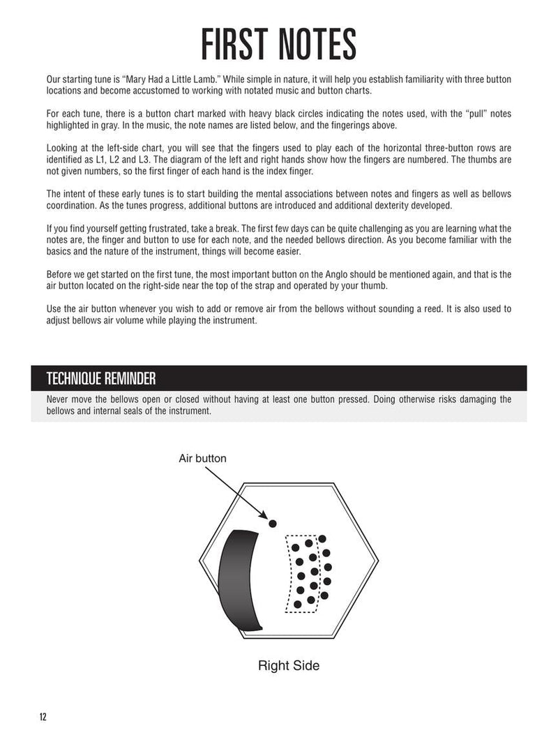 Hal Leonard Anglo Concertina Method