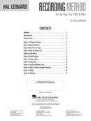 Hal Leonard Recording Method for Hip-Hop, Pop, EDM, & More