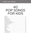 Really Easy Piano - 40 Pop Songs for Kids
