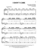 Best of Ed Sheeran for Easy Piano