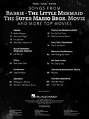 Songs from Barbie, Little Mermaid, Super Mario Bros. Movie