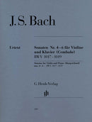 Bach: Sonatas for Violin & Piano no. 4-6 BWV 1017-1019