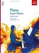 ABRSM Piano Exam Pieces Grade 2 2021-22 Book