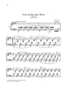 Mendelssohn: Songs without Words for Piano Solo