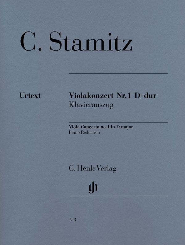 Stamitz: Viola Concerto no. 1 D major for Viola & Piano