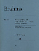 Brahms: Clarinet Sonata Op. 120, Edition for Viola & Piano