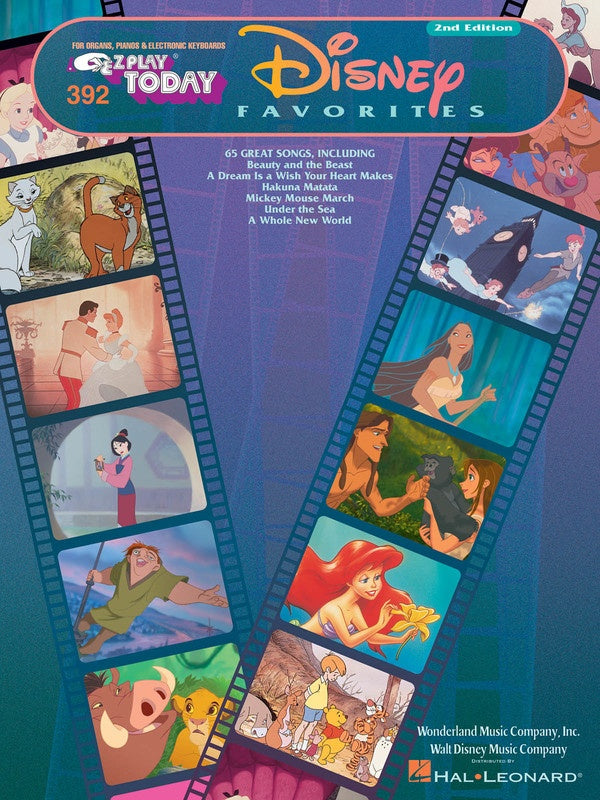 EZ Play Piano 392 Disney Favorites