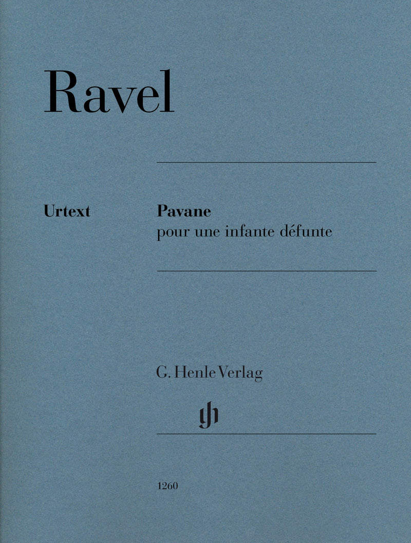 Ravel: Pavane pour une infante défunte for Solo Piano