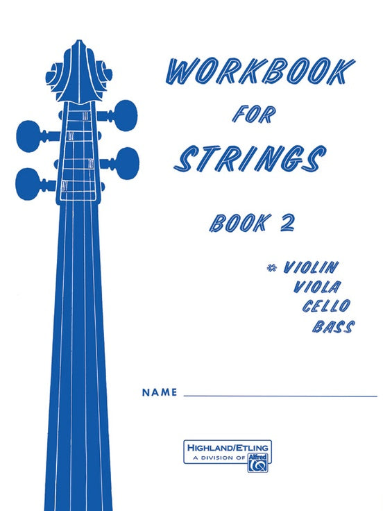 Workbook for Strings, Violin Book 2