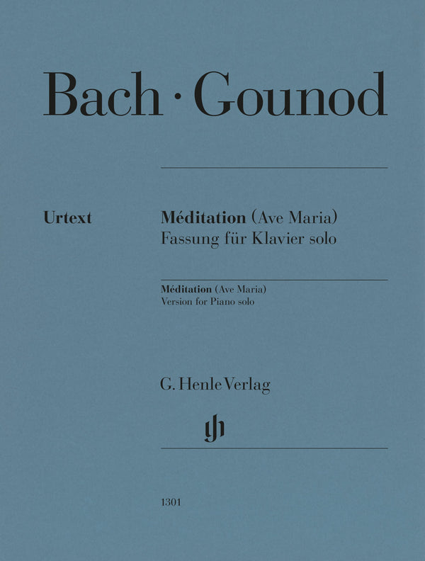 Bach: Méditation (Ave Maria) arr. Gounod for Piano Solo