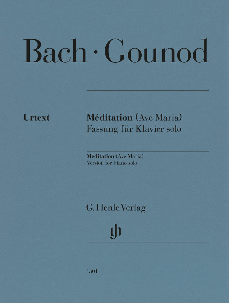 Bach: Méditation (Ave Maria) arr. Gounod for Piano Solo