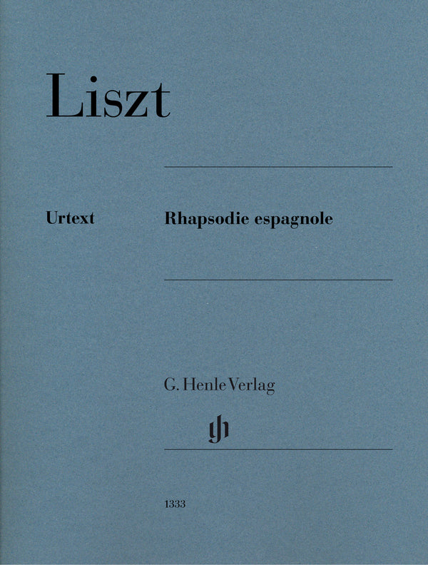 Liszt: Rhapsodie Espagnole Piano Solo