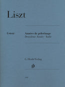 Liszt: Années de Pèlerinage, Deuxième Année - Italie for Piano Solo
