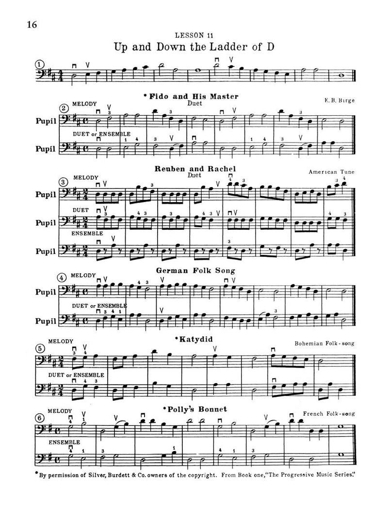 A Tune A Day for Cello Book 1