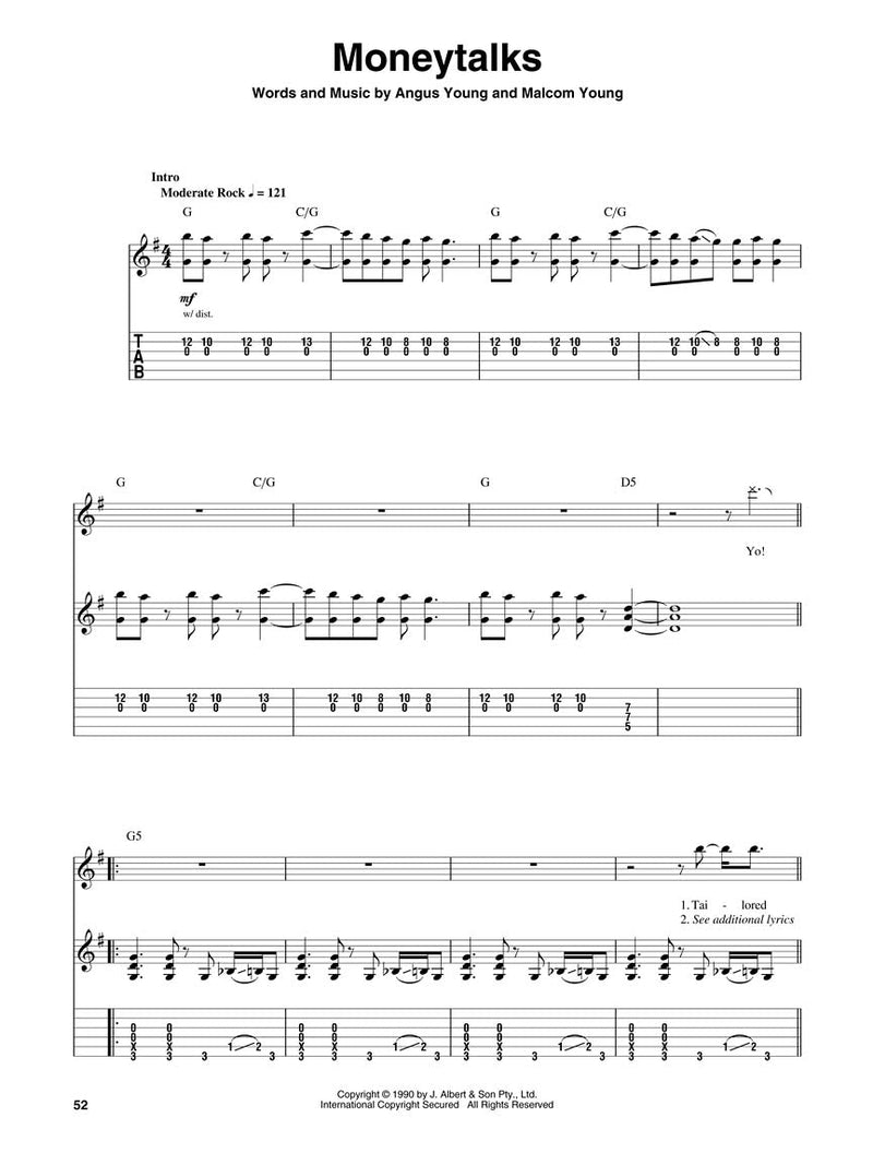 AC-DC Guitar Play-Along